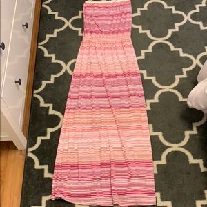 GAP Strapless Maxi Dress - size small